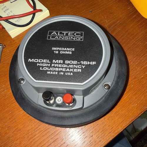 Altec lansing 902 16hf horn - altec,