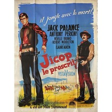 THE LONELY MAN French Movie Poster  - 47x63 in. - 1957 - Henry Levin, Jack Palan