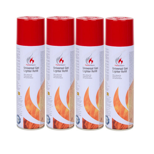 Lot recharge gaz - 4x, pour