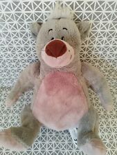 Peluche doudou ours Baloo le livre de la jungle 25 cm assis Disney 