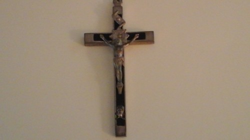Croix jésus christ bois et - croix,