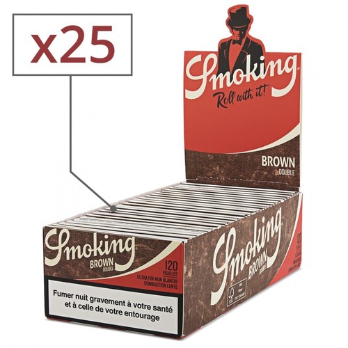 Papier rouler smoking brown - à,