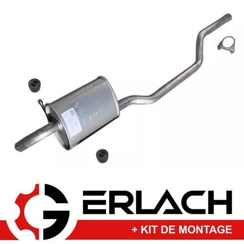 Silencieux intermediaire pour