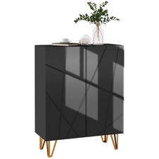 HOMCOM Meuble de rangement à