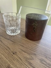 ancien verre gobelet cristal