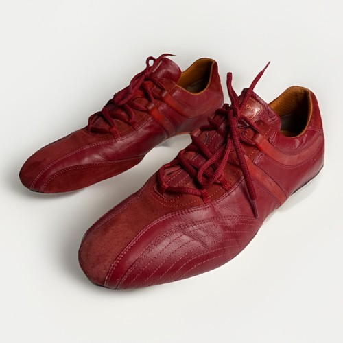 Baskets course cuir - en,