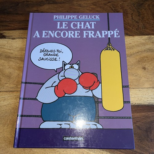 Chat encore frappé - bd,