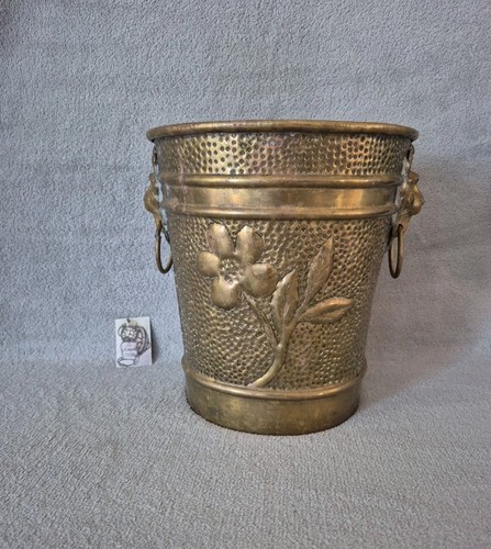 Ancien cache pot seau en - ancien,