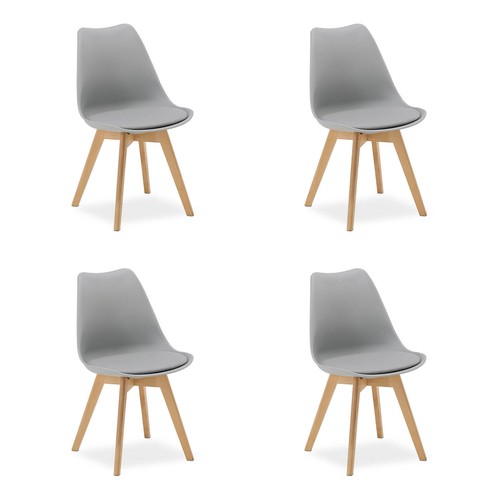 Chaises cuisine gris - chaises, de