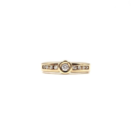 Bague jaune 14 carats - or,