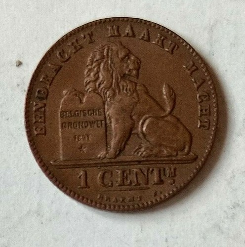 1894 piece 1 centime - ,