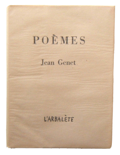 Genet jean poèmes 100 - genet, sur