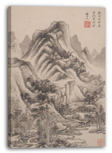 Toile cadres wang - jian,