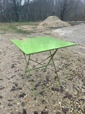 table de jardin pliable en fer