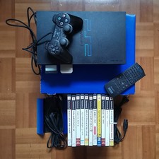Tested Working Sony PlayStation 2 PS2 Console w/ 11 Games Boxed Manuals Bonus