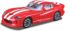 BURAGO - Voiture de couleur rouge et blanche - DODGE Viper GTS Coupé - 1/43 -...