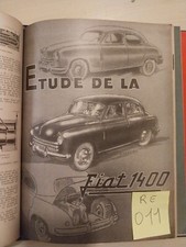 REVUE TECHNIQUE FIAT 1400
