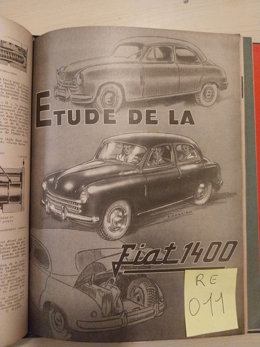 Revue technique fiat 1400 - revue,