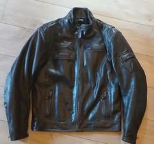 blouson moto cuir SEGURA homme