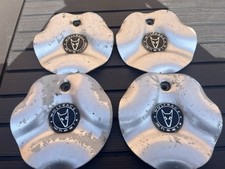 Four Wolfrace Type 3 160mm Alloy Wheel Centre Caps Set