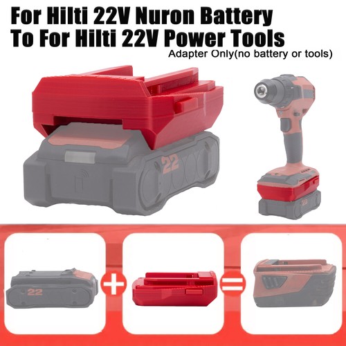 Adapter for hilti 22v - hilti, nuron