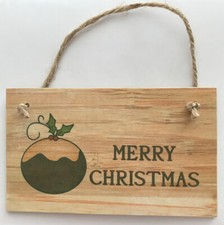 Plaque MDF Joyeux Noël avec