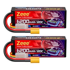 2x Zeee 3S Lipo Battery
