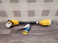 Camco 55572 18 50 AMP Locking Male/50 AMP Locking 90 Degree Female PowerGrip ✅️