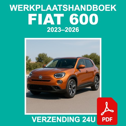 Werkplaatshandboek fiat 600 - werkplaatshandboek,