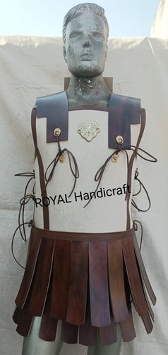 Gilet cuir viking armature - cuir,
