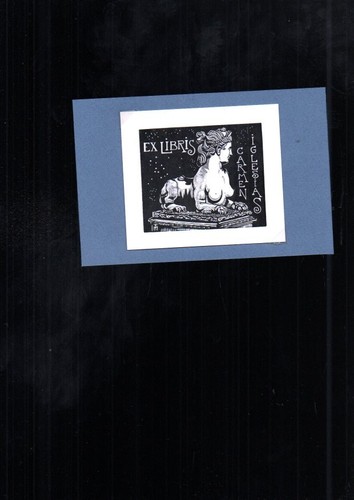 Vieux papier libris nu - vieux,