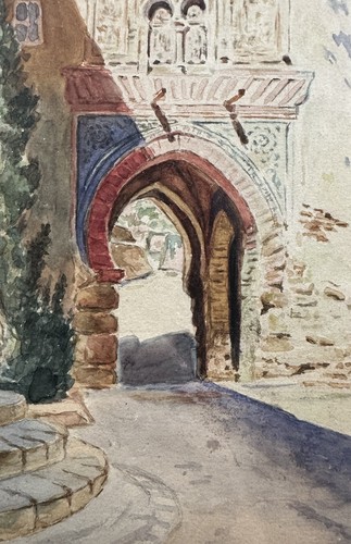 Ancienne aquarelle