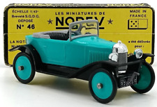 Norev Citroen 5HP Green 1/43 Plastic Veteran Car No. 46 e