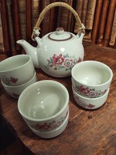 Service à thé ancien signé