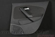 VW Polo 6R Panneau Portières Porte avant Droite VR Kunststoffstoff Titane Noir