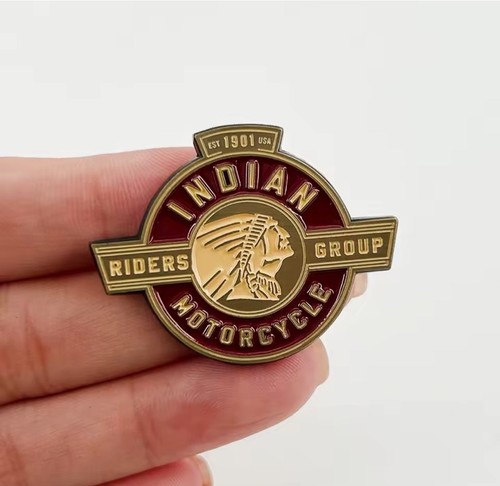 Pin broche badge moto indian - broche,