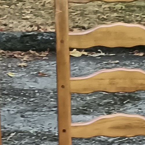 Chaises bois chene - 6,