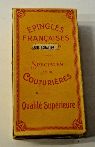 Ancienne boite epingle - d,