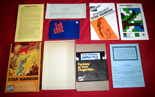 Apple II / TRS-80 Starquest Star Warrior EPYX [EN] NON TESTE  NO Atari XE XL JRF