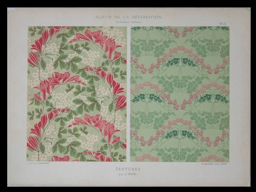 Tentures bohl 1901 - j., -1901-