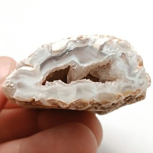 Agate plume géode rare g - plume,