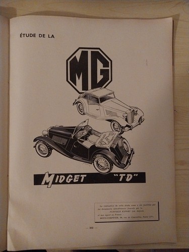 Revue technique midget - mg, td