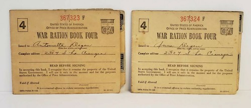 War ration book four wwii - ration,