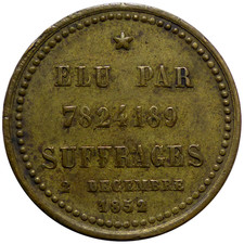 Médaille Napoleon III Elu