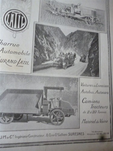 Latil voiture autocar camion - autocar,