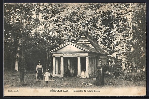 Cpa bérulles chapelle - bérulles,,