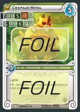 Royal FOIL Toad [Amakna 80/162 WAKFU]