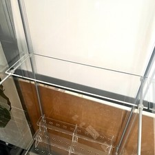 Acrylic Half Shelf for IKEA Detolf Shelf Display 4.5 inch