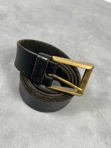 Ceinture cuir marron foncé