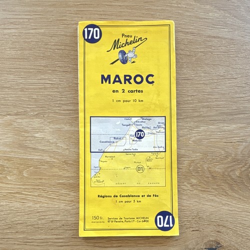 Michelin carte routière maroc - carte,